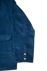 Corduroy Oversized Shacket_Rich Electric Blue