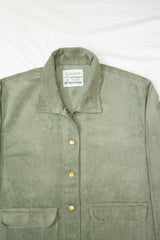 Corduroy Oversized Shacket_Light grey