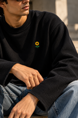Sunflower Waffle Tee
