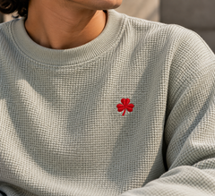Grey waffel tshirt