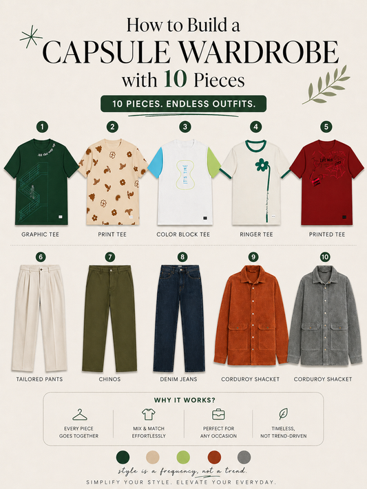 How to Build a Capsule Wardrobe with 10 Pieces