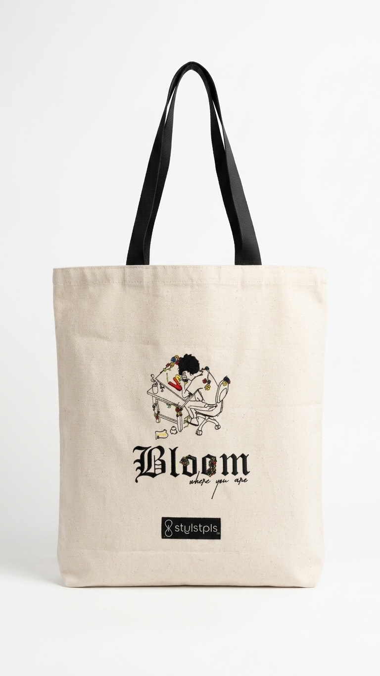 The Bloom Canvas Tote