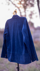 Corduroy Oversized Shacket_Rich Electric Blue