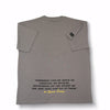 Shadows - Grey, puff print text, oversized T-shirt