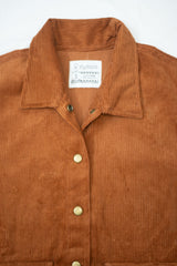 Corduroy Oversized Shacket_Rust Orange