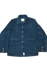 Corduroy Oversized Shacket_Rich Electric Blue