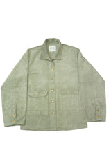 Corduroy Oversized Shacket_Light grey