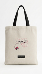 Life Web Canvas Tote