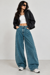 Blue Baggy fit Jeans