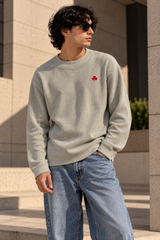 Grey waffel tshirt