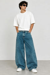 Blue Baggy fit Jeans