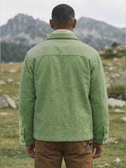 Ease | Mint Green unisex corduroy shacket