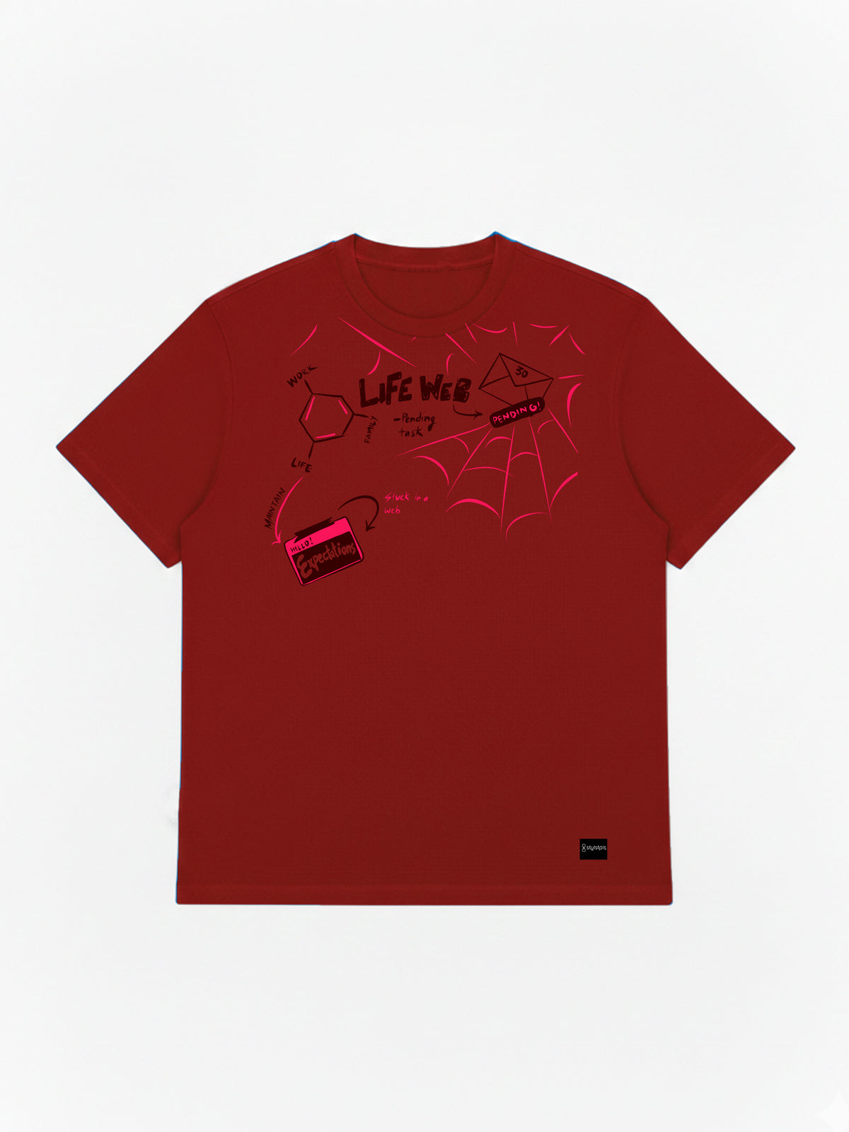 Life Web | Organic Cotton, Unisex, Oversized T-shirt