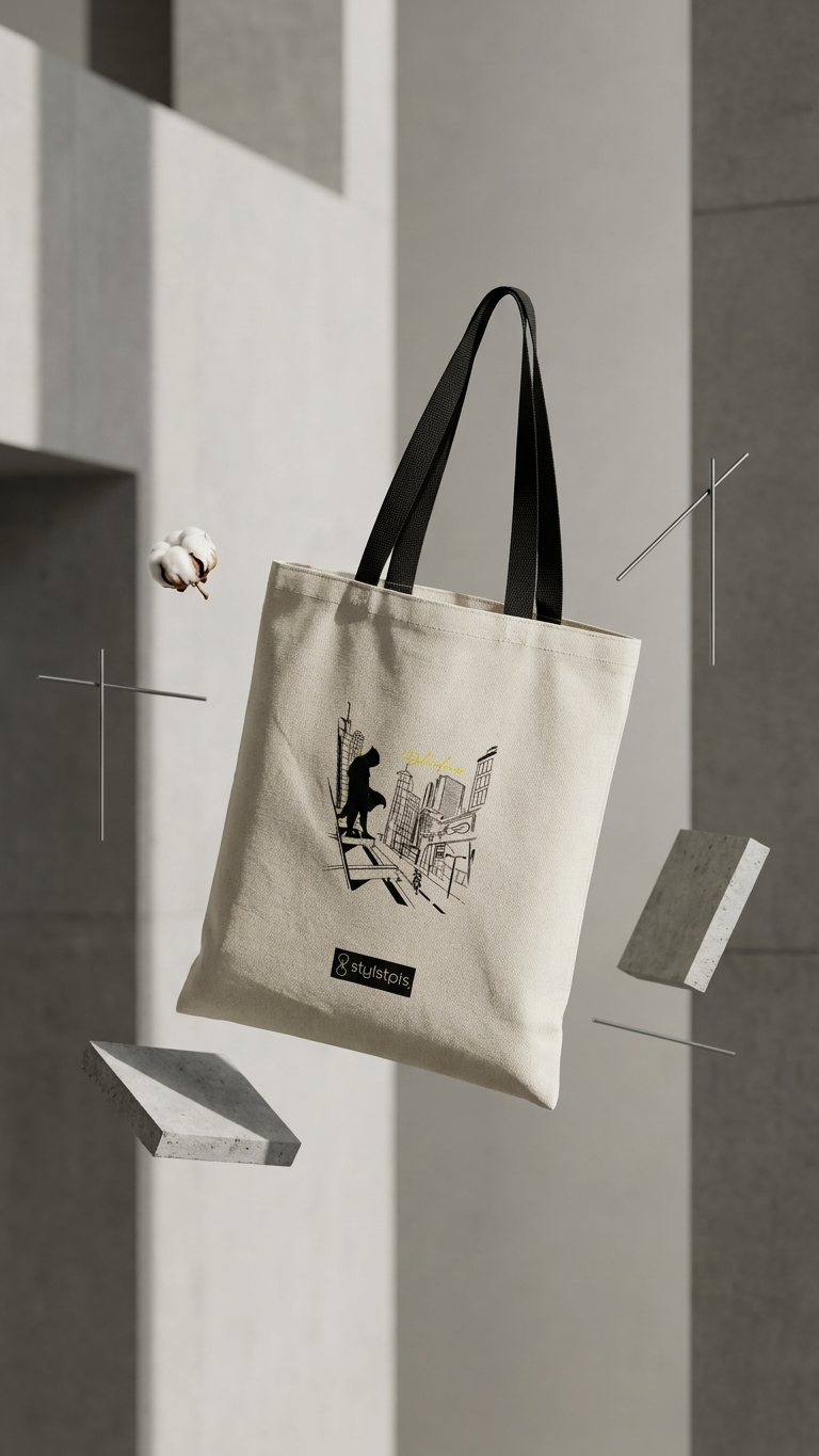 Shadows Canvas Tote bag
