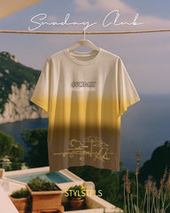 Sunday Club | Organic cotton, Unisex, Oversized crew neck Tshirt