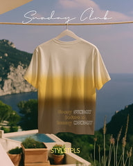 Sunday Club | Organic cotton, Unisex, Oversized crew neck Tshirt